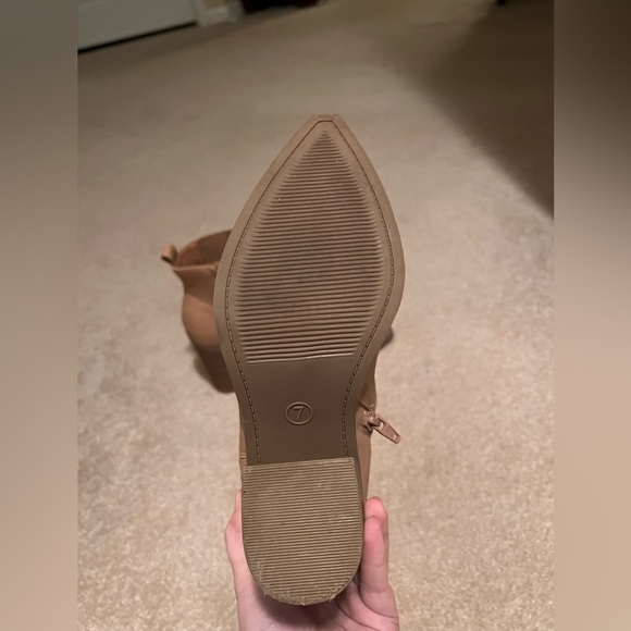 Tan Booties - Picture 2 of 3
